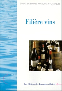  Journaux officiels - Filière vins - Edition juillet 1999.