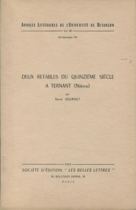 Deux retables du 15e siècle à Ternant (Nièvre)