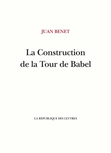 La Construction de la Tour de Babel 1e édition