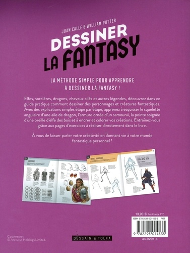 Dessiner la fantasy. Techniques étapes par étapes, personnages & effets