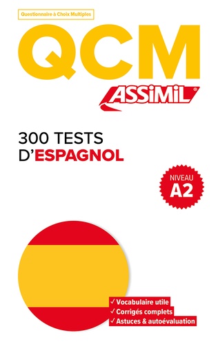 300 tests d'espagnol. Niveau A2