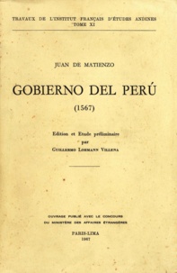 Juan de Matienzo - Gobierno del Perú (1567).