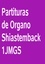 Partituras De Órgano Shiastemback 1JMGS. Libro de partituras de órgano