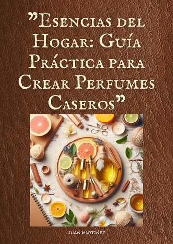  Juan Martinez - "Esencias del Hogar: Guía Práctica para Crear Perfumes Caseros".
