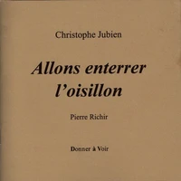 Allons enterrer l'oisillon