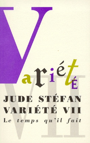 Jude Stéfan - Variété VII.