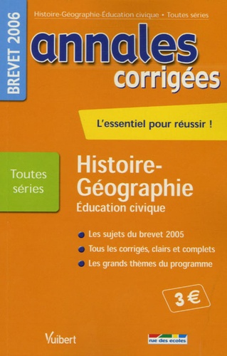 Judith Bertrand et Guillaume Dumont - Histoire-Géographie Education civique Brevet Toutes séries.