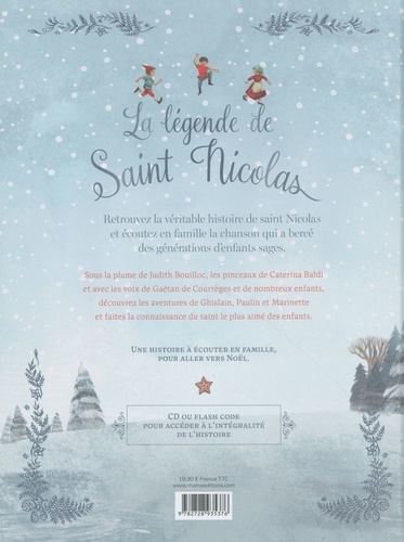La légende de saint Nicolas de Judith Bouilloc - Album - Livre - Decitre