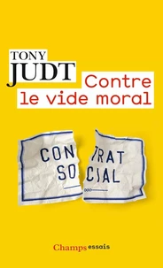Contre le vide moral