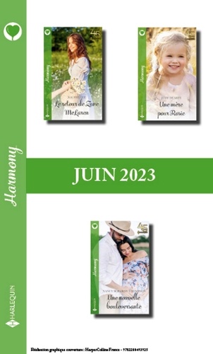 Pack mensuel Harmony - 3 romans (Juin 2023)