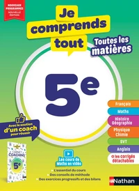 Toutes les matières 5e Je comprends tout