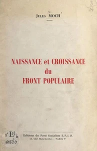 Naissance et croissance du Front populaire