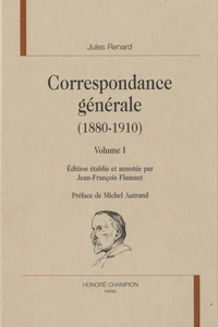 Correspondance générale 1880-1910