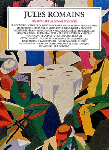 Jules Romains Les Hommes De Bonne Volonte Les Hommes de Bonne Volonté Coffret en 4 volumes de Jules Romains
