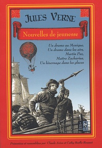 Jules Verne et Claude Aziza - Nouvelles de jeunesse.