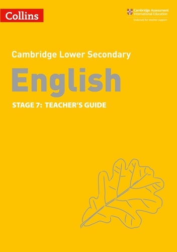 Julia Burchell et Mike Gould - Lower Secondary English Teacher's Guide: Stage 7.