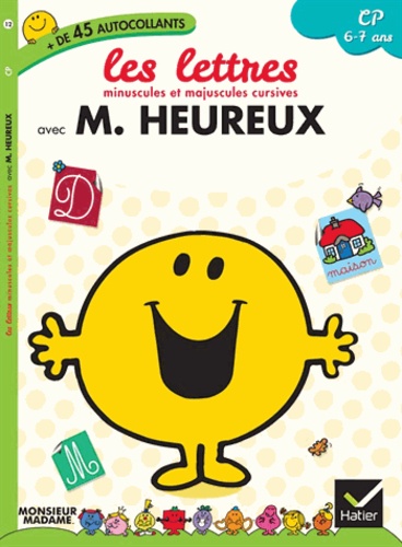 Julia Georges - Les lettres minuscules et majuscules cursives avec M. Heureux - CP 6-7 ans.