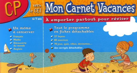 Julia Georges et Béatrice Daucin - Mon Carnet Vacances CP.