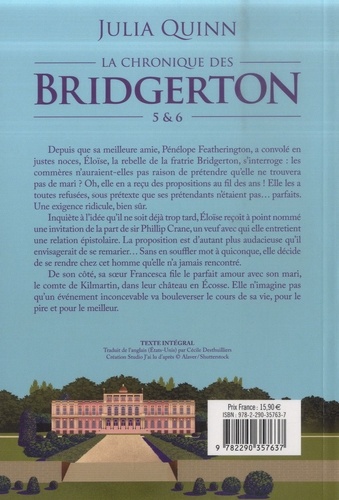 La chronique des Bridgerton Tome 5 et 6 Eloise ; Francesca