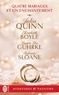 Julia Quinn et Elizabeth Boyle - Quatre mariages et un enchantement.