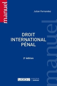 Livres en ligne gratuits sans téléchargement Droit international pénal (French Edition) par Julian Fernandez, Bruno Cotté  9782275112596