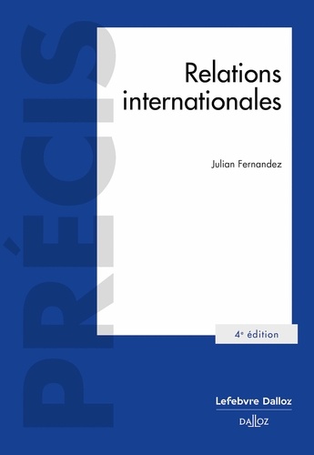 Relations internationales 4e édition