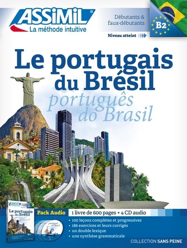 Le portugais du Brésil. Pack audio  avec 4 CD audio