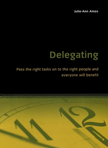 Delegating. Pass the right tasks on to the right people and everyone will benefit