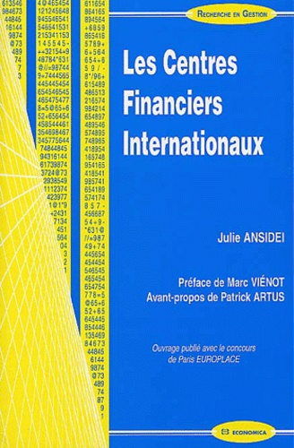 Julie Ansidei - Les Centres Financiers Internationaux.