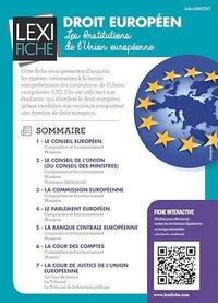 Droit européen