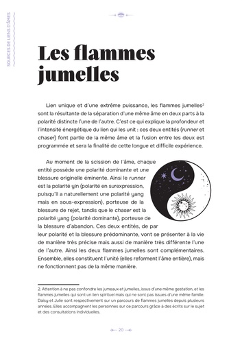 Sources de liens d'âmes. Explorez les mystères de votre incarnation