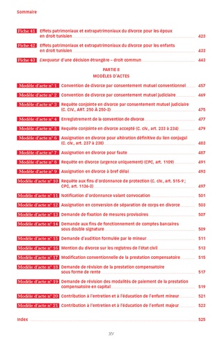 Guide du divorce  Edition 2021-2022