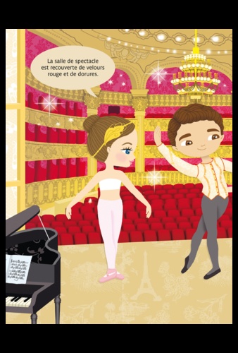 Habille Emma à l'Opéra de Paris. Avec 300 stickers