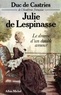 Julie de Lespinasse.