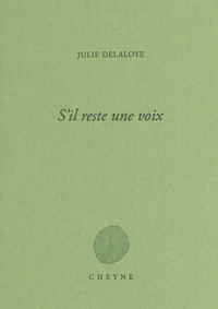S'il reste une voix