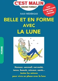 Belle et en forme avec la lune