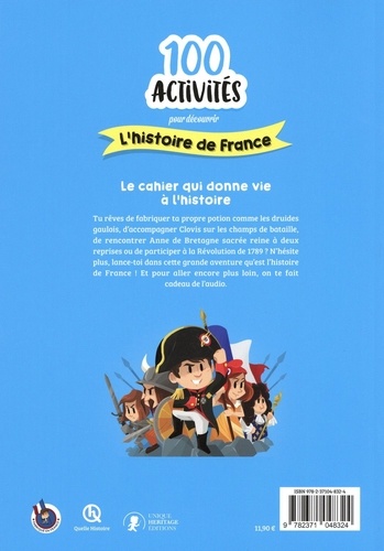 100 activités pour découvrir L'histoire de France