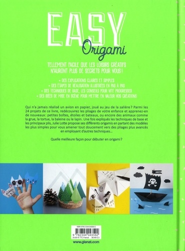 Easy Origami. 24 modèles très faciles pour débuter en origami