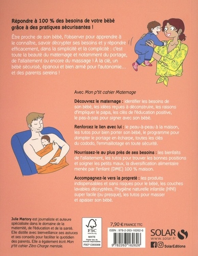 Mon P Tit Cahier Maternage De Julie Martory Grand Format Livre Decitre