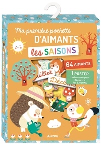 Julie Mercier - Ma première pochette d'aimants Les saisons - Avec 64 aimants et 1 poster recto verso pour découvrir les saisons.