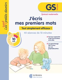 Les tout petits devoirs - J'écris mes premiers mots GS (2026)