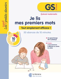 Les tout petits devoirs - Je lis mes premiers mots GS (2026)