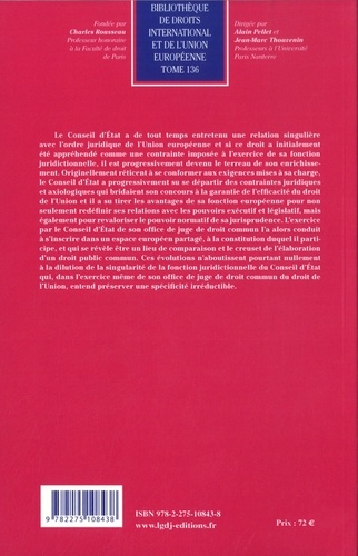 Le Conseil d'État, juge de droit commun du droit de l'Union européenne