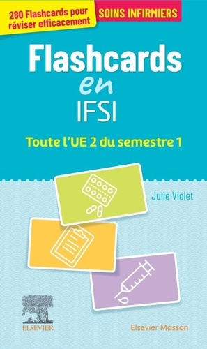 Mes Flashcards IFSI ! Toute l'UE 2 du semestre 1. Entrainement intensif