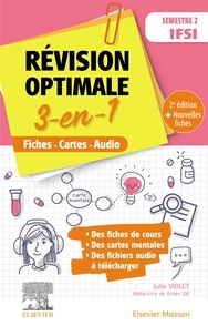 eBookers téléchargement gratuit: Révision optimale 3-en-1 Semestre 2 IFSI  - Fiches - Cartes - Audio par Julie Violet, Gäetan Georgeon (French Edition) ePub RTF 9782294781391