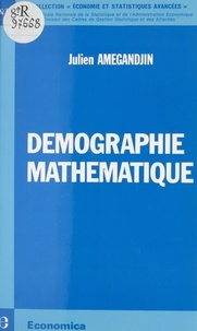 Julien Amegandjin - Démographie mathématique.