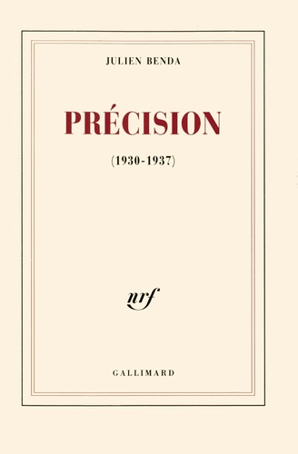 Precision, 1930-1937