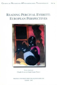 Reading Percival Everett, European perspectives: symposium de Tours
