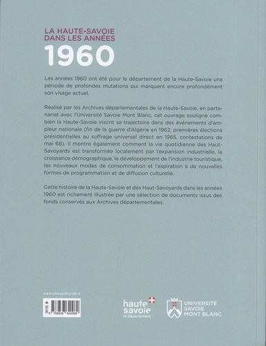 La Haute-Savoie dans les années 1960. "Dix glorieuses" entre tradition et modernité
