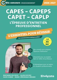 CAPES, CAPEPS, CAPET, CAPLP – L’épreuve d’entretien professionnel